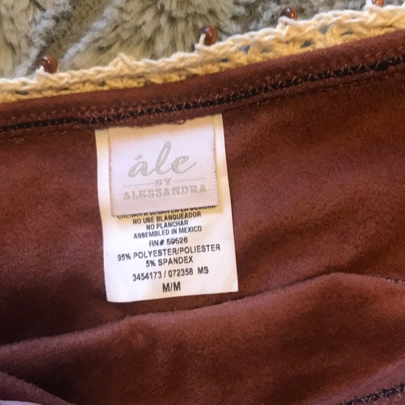 BNWOT Ale by Alessandra faux suede boho bikini π - Picture 2 of 7